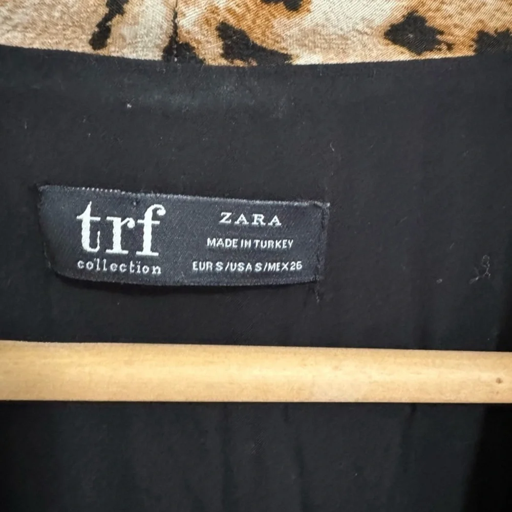 Zara Animal Print Wrap Romper - Picture 6 of 7